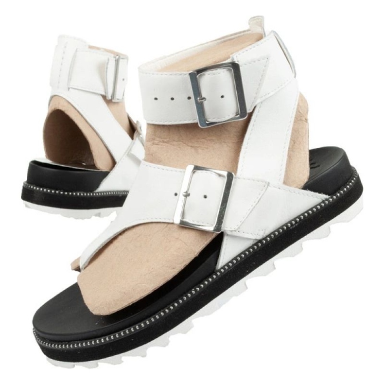 Sorel NL6272-125 flip-flop szandál fehér 1