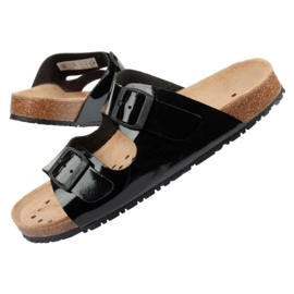 Abeba Sandals Fekete 8088 papucs 1