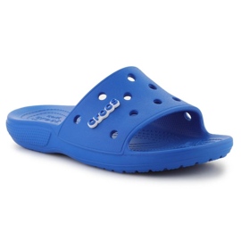 Klasszikus Crocs Slide Blue Bolt U 206121-4KZ kék kék 1