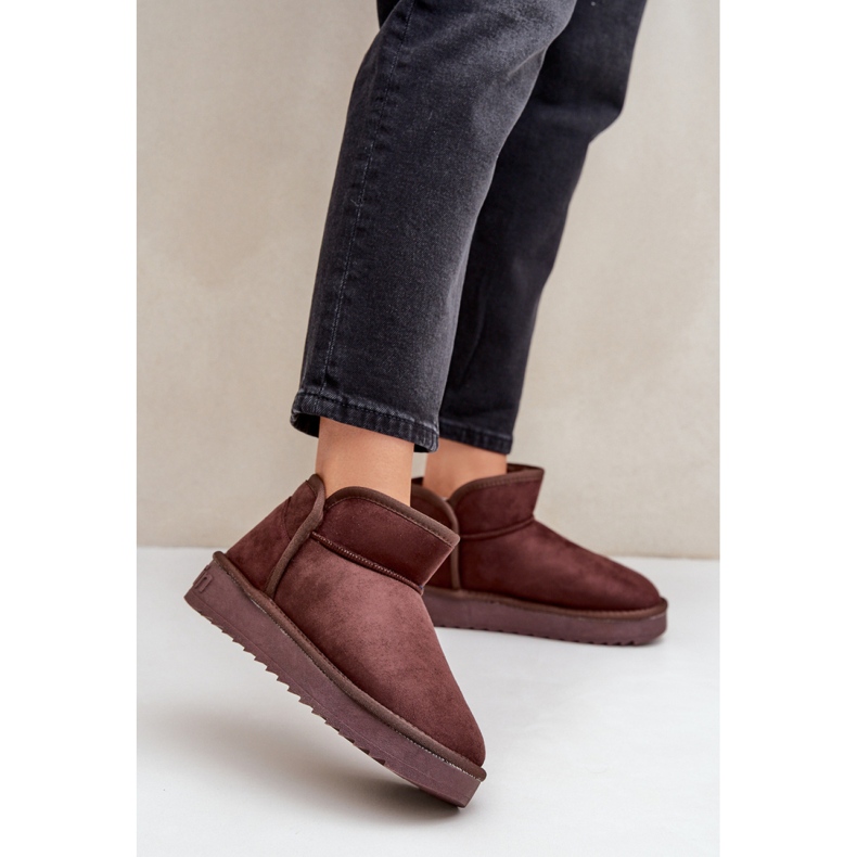 Hőszigetelt női csizma D.Franklin DFSH370010 barna 1