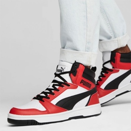 Puma Rebound v6 cipő 392326-04 piros 1