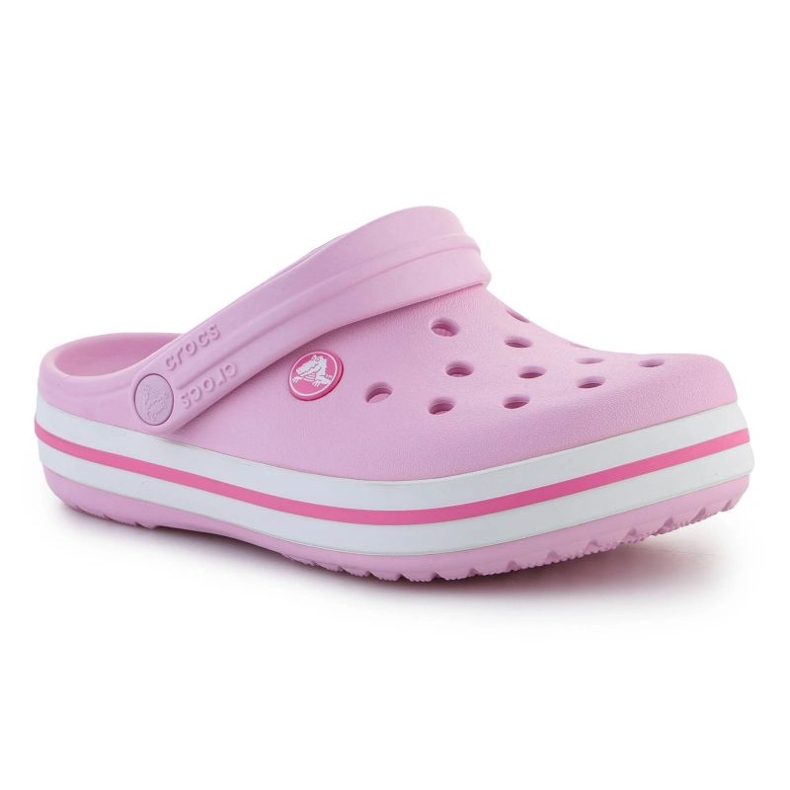 CROCS Crocband Clog K Ballerina Pink 207006-6GD papucs rózsaszín 1