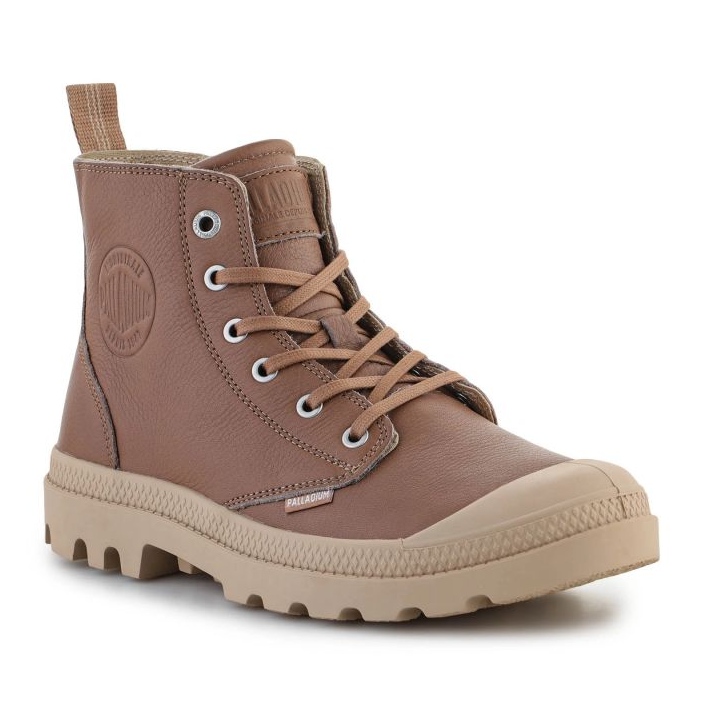 Palladium Pampa Zip Lth Ess U cipő 76888-254 barna 1
