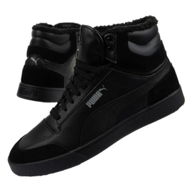 Puma Shuffle Mid téli cipő 387609 01 fekete 1