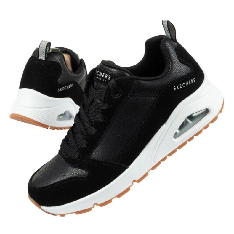 Skechers Uno-Solid Air 155132/BLK cipő fekete 1
