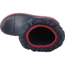 Női hócsizma crocs téli puff bakancs 14613-485 Navy Blue kék 1