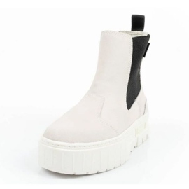 Puma Mayze Chelsea Velúr cipő 382829 02 bézs 2