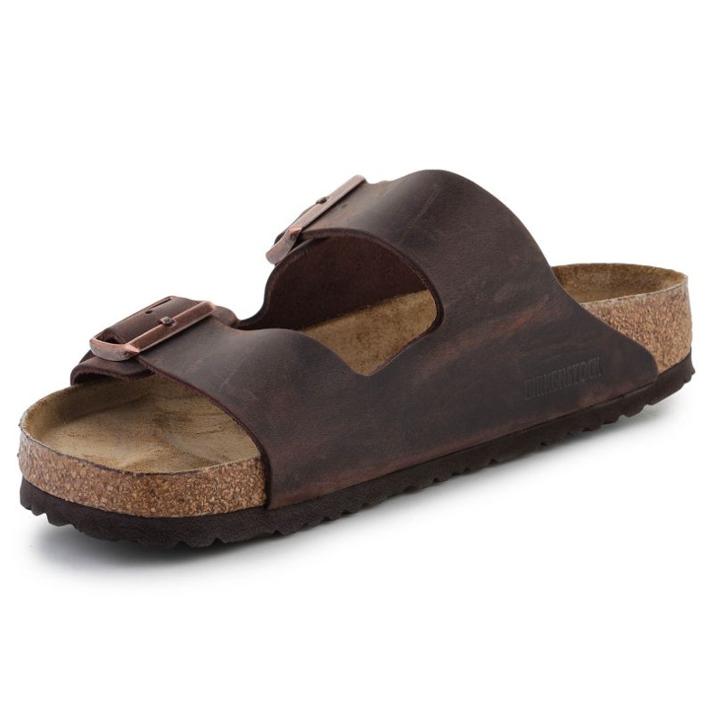 Birkenstock Arizona férfi papucs 0452761 barna 2
