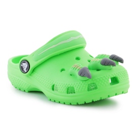 Crocs Classic I Am Dinosaur Clog 209700-3WA papucs zöld 1