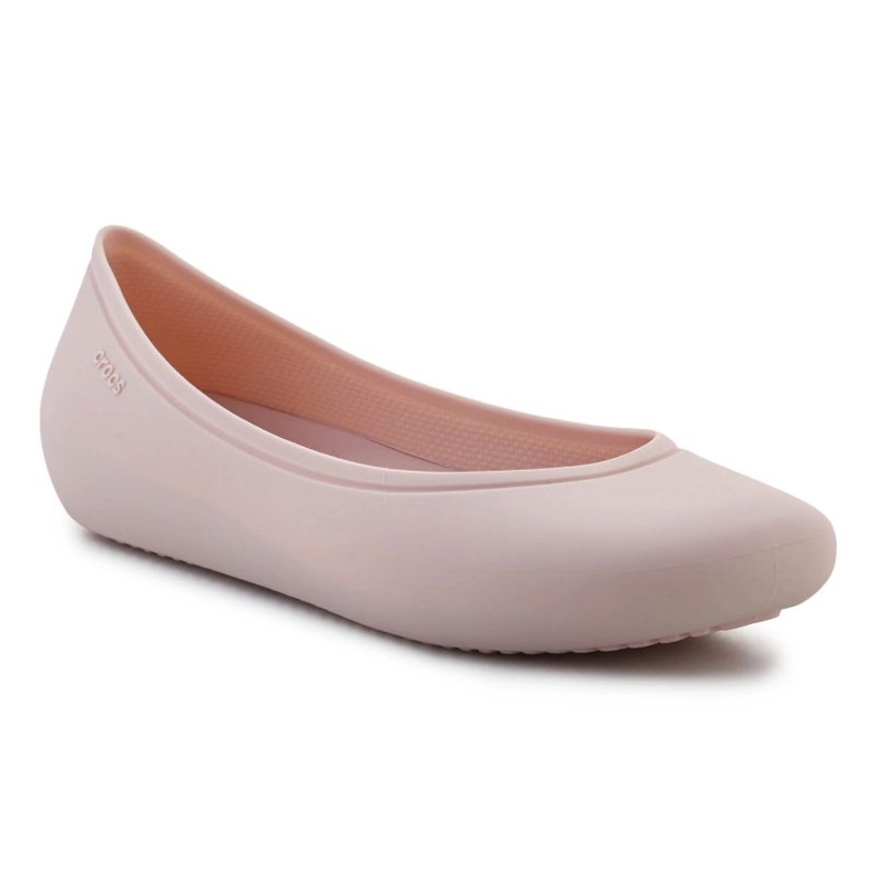 Crocs Brooklyn Flat 209384-6UR cipő rózsaszín 2