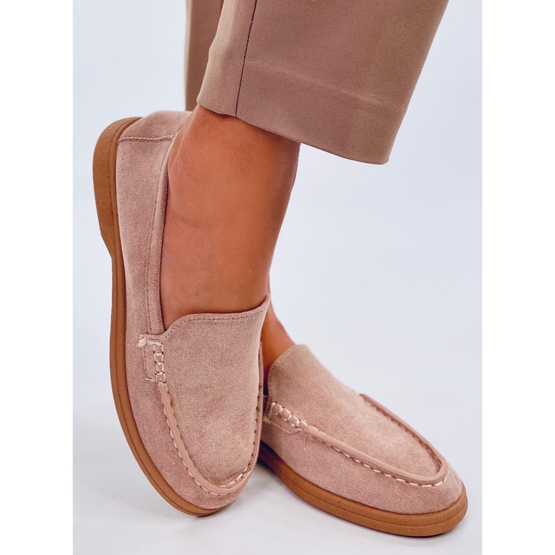 Puha női mokaszinok bézs 1