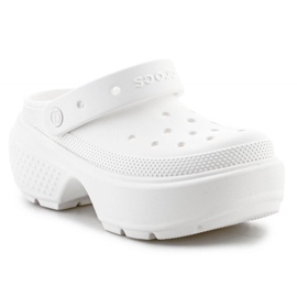 Crocs Stomp Clog 209347-0WV flip-flop fehér 2 Crocs Stomp Clog 209347-0WV flip-flop fehér 2
