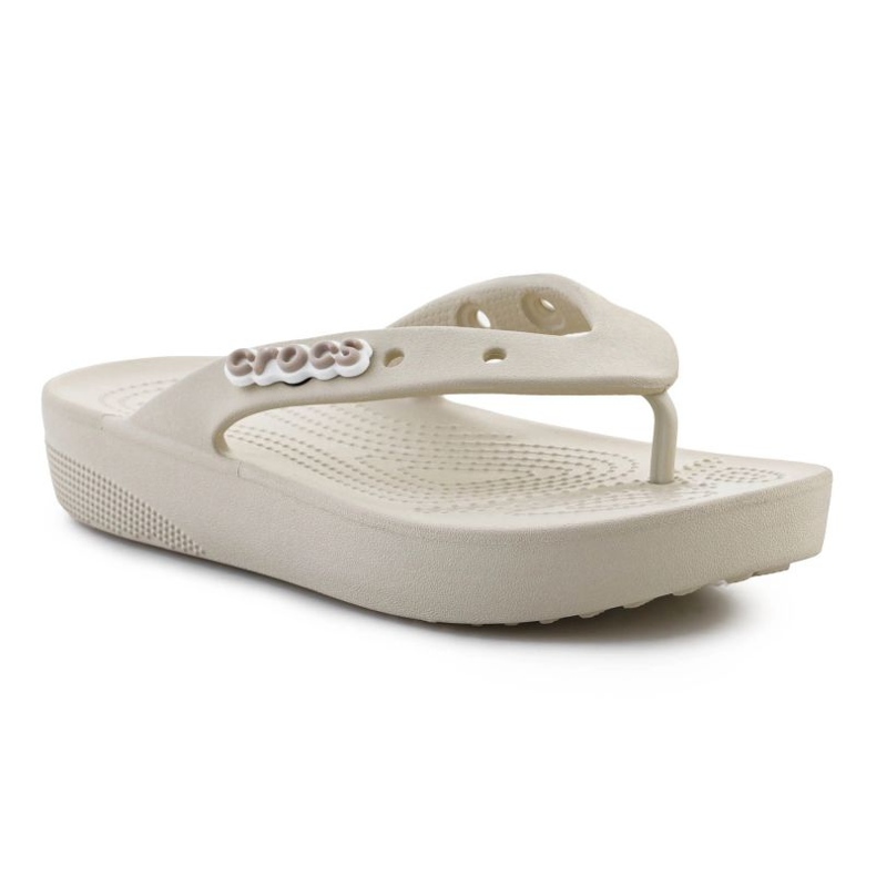 Crocs Classic Platform Flip 207714-2Y2 flip-flop bézs 2