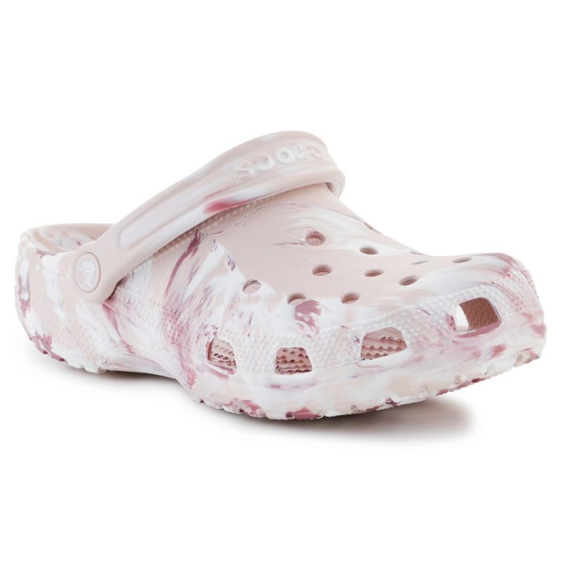 Crocs Classic márványozott Clog 206867-6WS papucs bézs 2