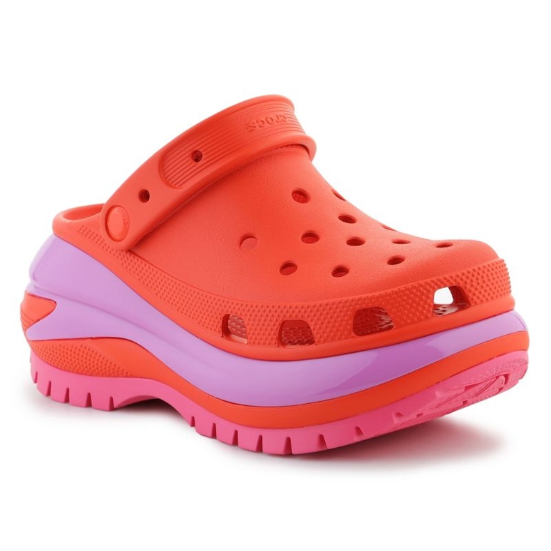 Crocs Mega Crush Clog 207988-84J flip-flop narancssárga 2