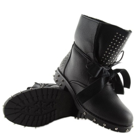 Munkavállalók fekete szegecsekkel E4947 fekete 1