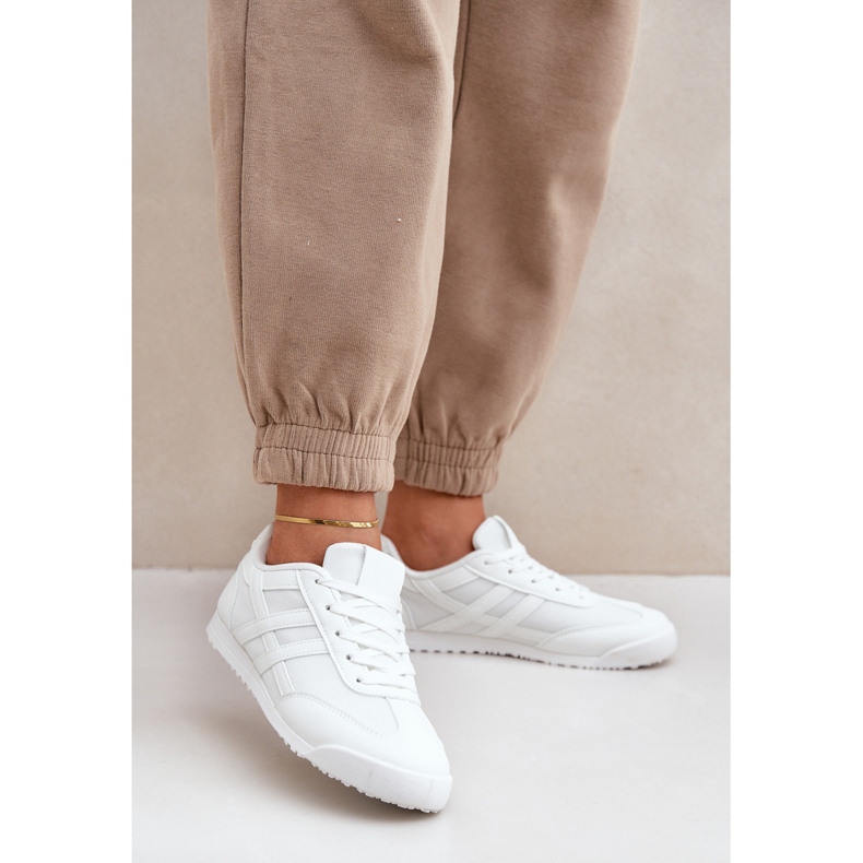 Női alacsony tornacipő, fehér 2