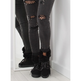 Fekete hócsizma GF-179 fekete 2