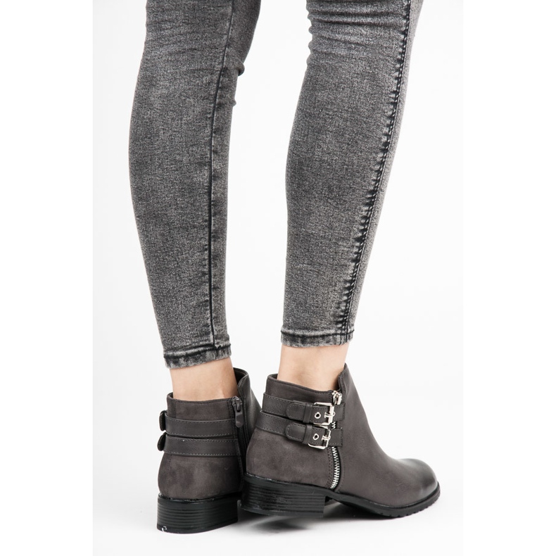 Erynn Szürke Chelsea csizma 2