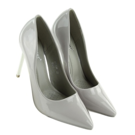 Silver Heels szürke pumpák NF03 Szürke 2