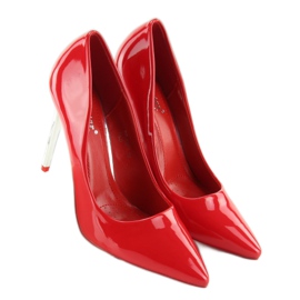 Silver Heels piros pumpák NF03 Piros 2
