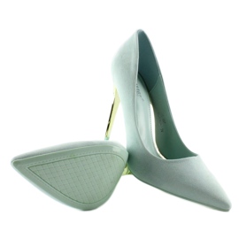 Velúr arany sarkú LE-08 Baby Blue kék 2