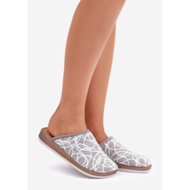 Inblu női fényes papucs CT000028 szürke 1