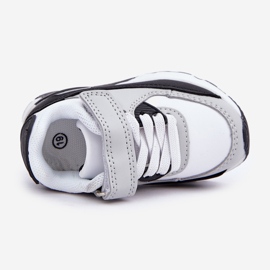 FR1 Gyermek Platform sportcipők, fehér és fekete 2