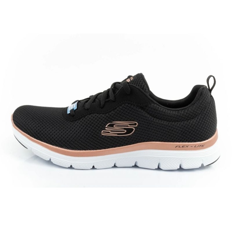 Skechers Flex Appeal 4.0 Brillant View cipő 149303/BKRG fekete 1