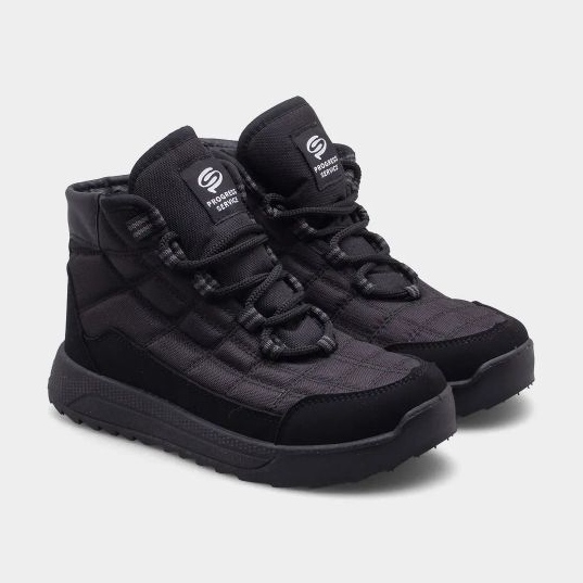 Progress Női téli hócsizma Progj 24-152 fekete 2