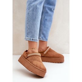 Step in style Hócsizma Selithria PL361 Camel modell - Lépj stílusosan barna 1