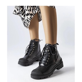 Fekete női igáslovak Shell - Solea 1