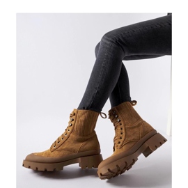 Barna, öko-velúr csizma a márka Orson - Solea cégétől 1