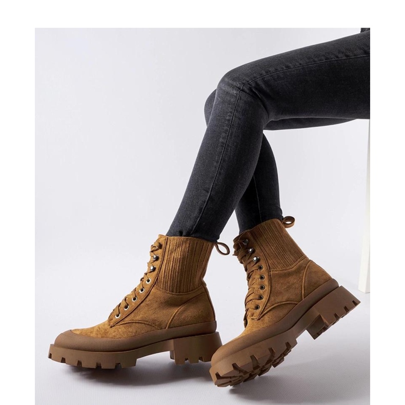 Barna, öko-velúr csizma a márka Orson - Solea cégétől 1