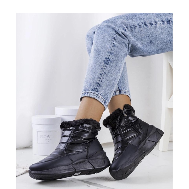 Black Lago - Solea hócsizma fekete 1 Black Lago - Solea hócsizma fekete 1