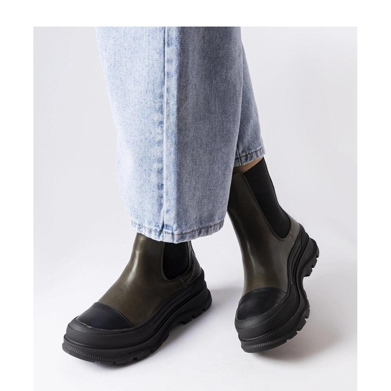 Bellucci zöld platformcsizma - Solea 2