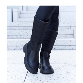 Solea Fekete hőszigetelt hócsizma 1