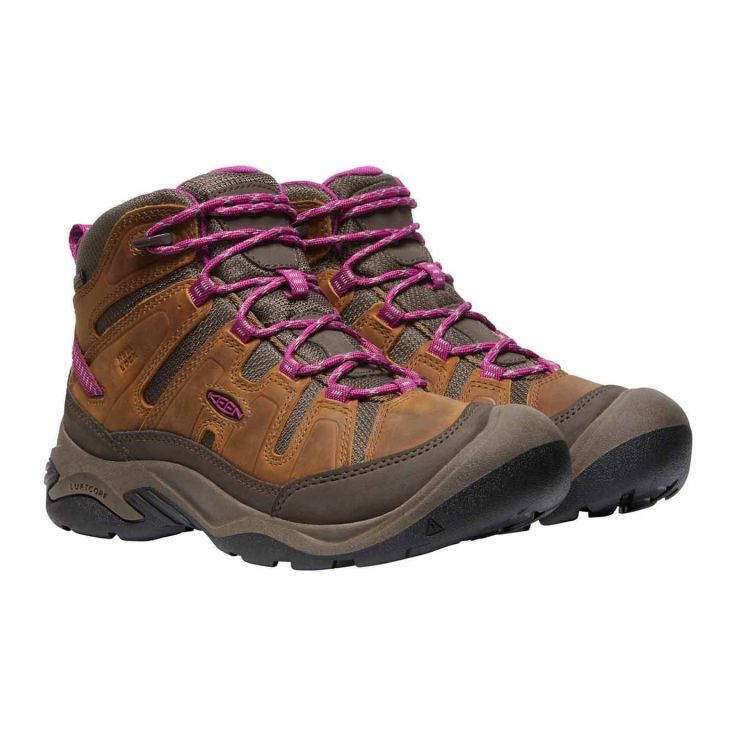 KEEN Circadia Mid Wp cipő KE-1026765 barna 1