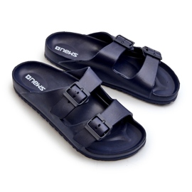 News Férfi könnyű habszivacs flip-flop csatokkal, sötétkék Avatara 3
