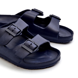 News Férfi könnyű habszivacs flip-flop csatokkal, sötétkék Avatara 4