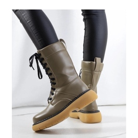 Zöld bovver csizma a Redel - Solea márkától 1