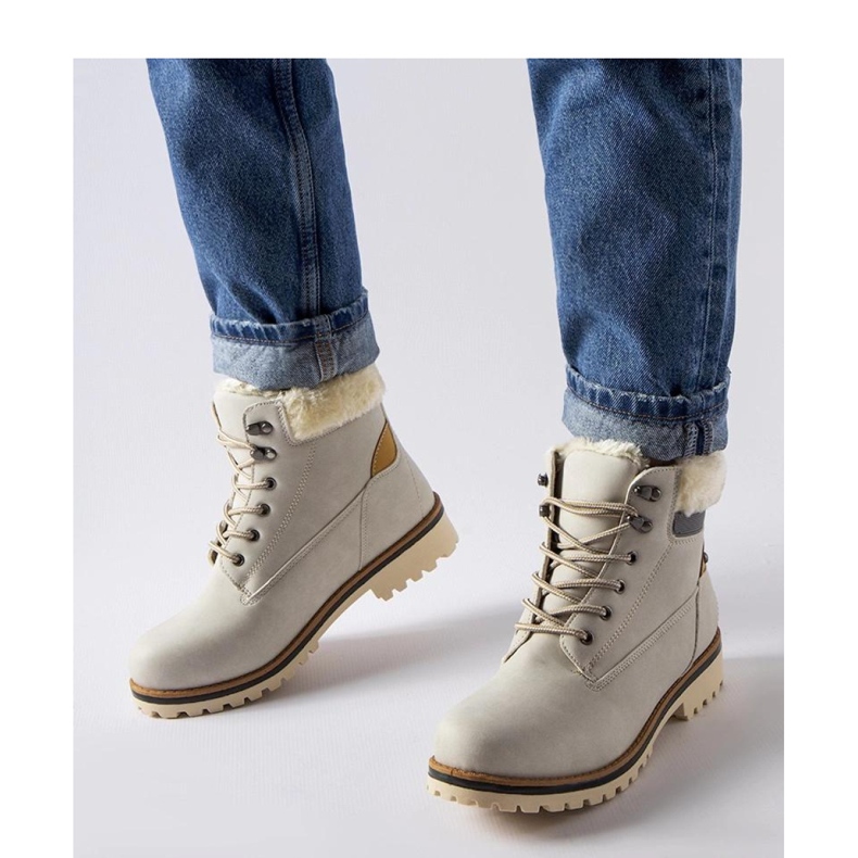 Szürke szigetelt csizma Montalbino - Solea-tól 1