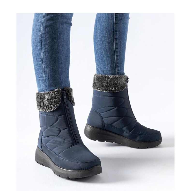 Sötétkék hócsizma a Brownton - Solea márkától 1