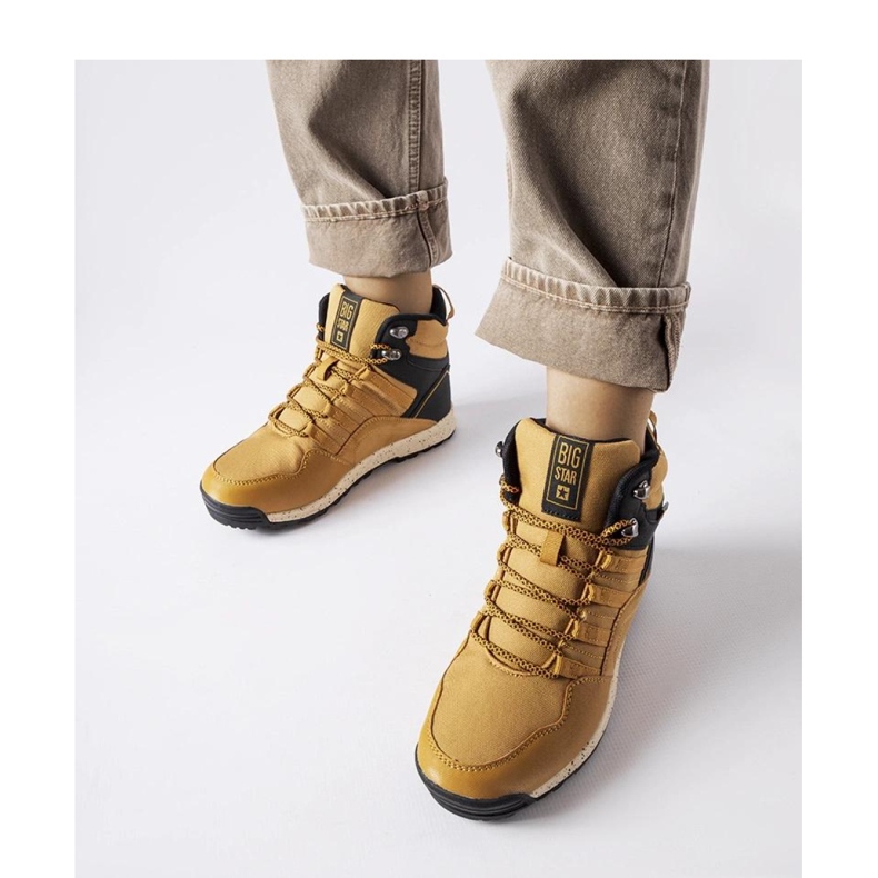 Barna Big Star csizma KK274609 2