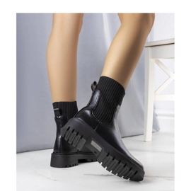 Fekete szigetelt csizma 1