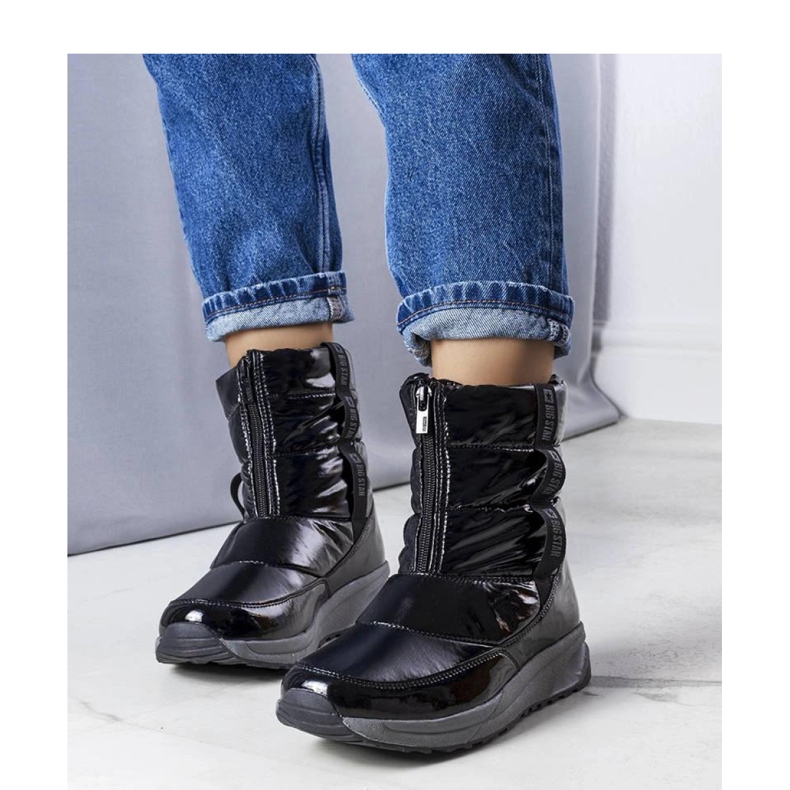 Big Star fekete hócsizma KK274392 1