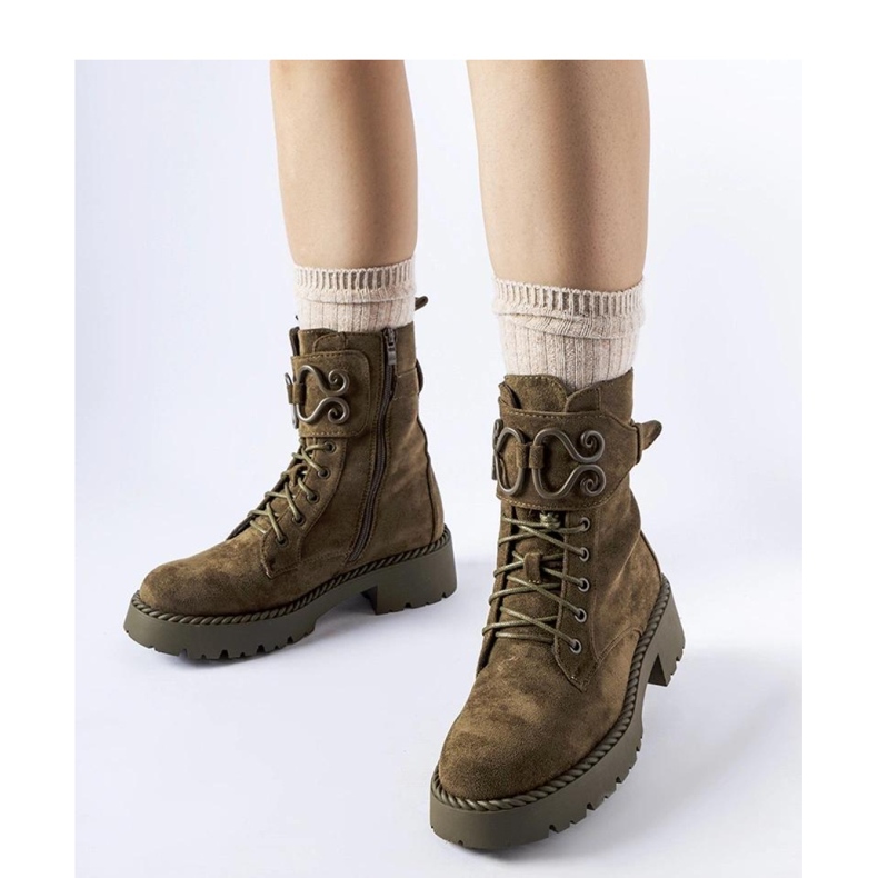 Sötétzöld dekoratív öko-zmsz munkások 1