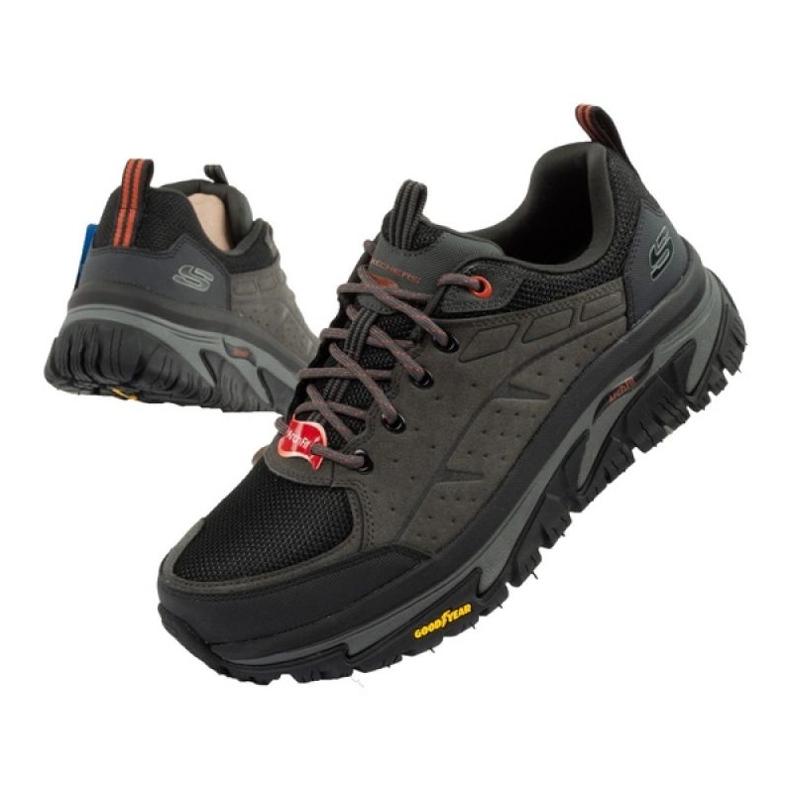 Skechers Arch Fit Road Walker-Vernal 237488/CCBK cipő szürke 1
