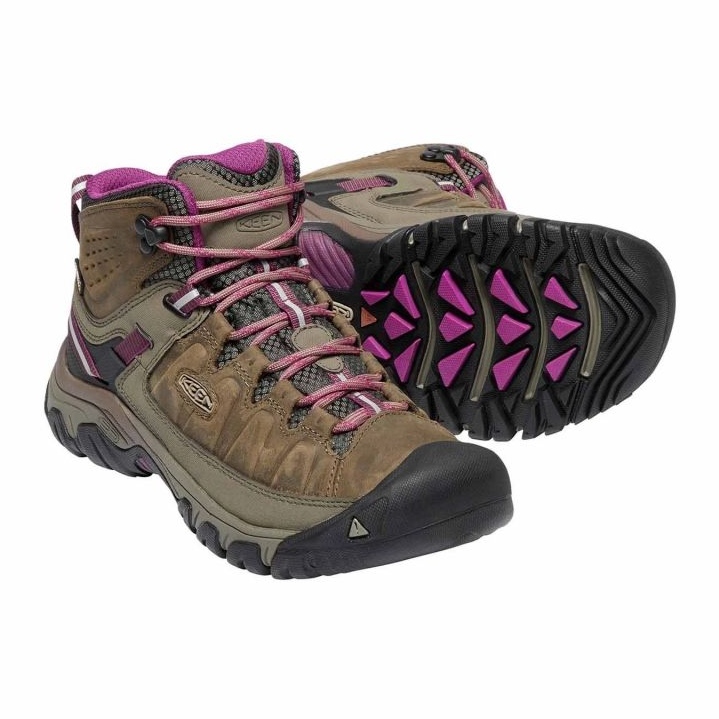 Keen Targhee Iii Mid Wp cipő KE-1018178 barna 1