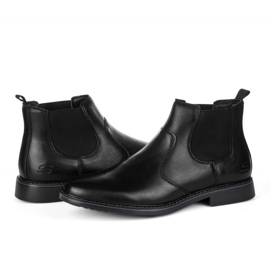 Chelsea Boots Skechers Bregman Morago Black fekete 2